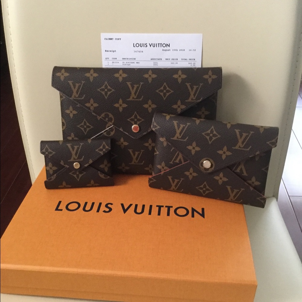 😍Louis Vuitton  Pochette Kirigami Monogram Set - Picture 2 of 6